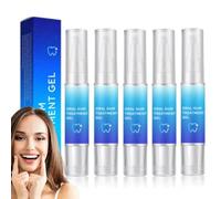 Gel Oral Pour Le Traitement Des Gencives, Gel De Gomme, Gel De Traitement Des Gencives, Gel Thérapeutique De Protection Des Gencives, Pour Restauration Des Gencives Et Le Blanchiment Des Dents (5PC)