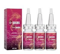 Gel orgasmique rapide et intense, booster de libido féminine pour femmes, améliore la promotion de la chute sexuelle, huile de resserrement vaginal (M,3PC)