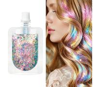 Gel Pailleté du Corps - Décoration de Sequins pour le Visage,Paillettes Visage - Pour Les Vacances, Le Carnaval, Le Maquillage, La Musique, Les Concerts, Les Bals De Promo, Les Soirées Et Les Festival