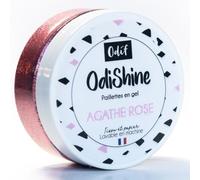 Gel Pailleté OdiShine 70 ml - Embellissez vos Créations avec Eclat et Eco-Responsabilité -(...) - Agathe Rose