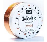 Gel Pailleté OdiShine 70 ml - Embellissez vos Créations avec Eclat et Eco-Responsabilité -(...) - Ambre