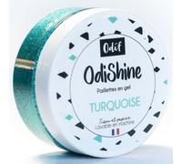 Gel Pailleté OdiShine 70 ml - Embellissez vos Créations avec Éclat et Éco-Responsabilité - Odif(...) - Turquoise Turquoise