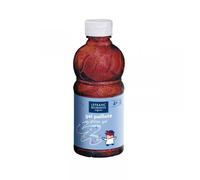 Gel Pailleté - Rouge - Peinture Enfant - Flacon De 250ml - Lefranc Bourgeois