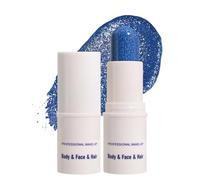 Gel Paillettes Visage, Blue Strass Visage, le Corps à Paillettes, Crème, Longue Durée de Vie, Paillette Le Rainbow Gel, Noël, Fête, Rave, Maquillage Festival Accessoire, Body Femme-04