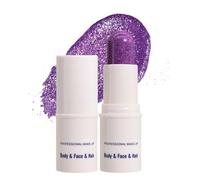 Gel Paillettes Visage,Purple Strass Visage, le Corps à Paillettes, Crème, Longue Durée de Vie, Paillette Le Rainbow Gel, Noël, Fête, Rave, Maquillage Festival Accessoire, Body Femme-08