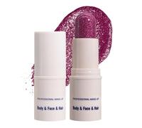 Gel Paillettes Visage, Rose Strass Visage, le Corps à Paillettes, Crème, Longue Durée de Vie, Paillette Le Rainbow Gel, Noël, Fête, Rave, Maquillage Festival Accessoire, Body Femme-01