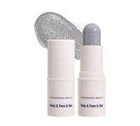 Gel Paillettes Visage, Silver Strass Visage, le Corps à Paillettes, Crème, Longue Durée de Vie, Paillette Le Rainbow Gel, Noël, Fête, Rave, Maquillage Festival Accessoire, Body Femme-06