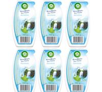 Gel parfumé Air Wick Fraîcheur du Ciel, composition parfumée fine 150g, pack de 6