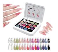 Gel Peinture Pour Ongles Dégradé 16 Couleurs Liner Polissant Sans Nettoyage