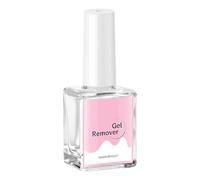 Gel Polish Remover, Liquid Nail Cleaner, 15ml Peel Off Formula for Manicure Removal, Quick Safe Solution for Salon Home Travel Beginners Artists Women Girls Do-It-Yourself Nail Care Routine