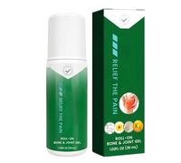 Gel pour articulations des épaules, produit de soin roll-on, gel de massage du cou 50 ml avec effet rafraîchissant, formule naturelle, outil anti-stress avec application facile, fournitures de bien-êt