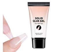 Gel Pour - Faux Ongles Colle | Gel UV Sans Extensions De Ongles | Pour Ongles Solide | Colle Pour Ongles Transparents Pour Sculpter Les Motifs | Faux Ongles