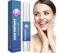 Gel pour les gencives GumEase, Gel réparateur dentaire Gum Ease, Gels apaisant instantané pour les gencives, Stylo réparateur d'essence pour les dents, Haleine fraîche (1Pcs)