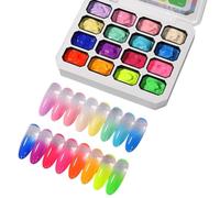 Gel pour les Ongles Vernis Semi-Permanent Gel 16 Couleurs