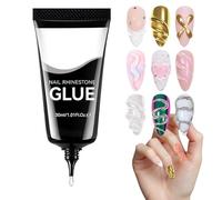 Gel Pour Ongles - 30ml Colle De Décoration Et De Modélisation Pour Strass,Gel Pour Le Vernis À Ongles, La Peinture Et Le Dessin,Pour Femmes Filles Salon De Beauté Mariage Maison Renforcement Longue Du