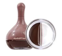 Gel pour Sourcils,2-En-1 Longue Tenue Effet Volume | Gel Fixateur Léger pour Sourcils | Pour Femmes Débutantes Soirée Voyage Fête Travail Mariage