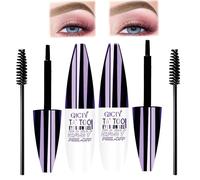 Gel Pour Sourcils Tatouage Qiciy Facile À Décoller, Gel Pour Sourcils Facile À Décoller, Imperméable Et Résistant À La Transpiration, 2 Pièces, Crème Teintée Noire Pour Sourcils, Gels Teintés Pou
