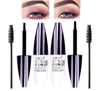 Gel Pour Sourcils Tatouage Qiciy Facile À Décoller, Gel Pour Sourcils Facile À Décoller, Imperméable Et Résistant À La Transpiration, 2 Pièces, Crème Teintée Noire Pour Sourcils, Gels Teintés Pou