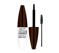 Gel Pour Sourcils Tatouage Qiciy, Facile À Décoller, Imperméable Et Résistant À La Transpiration, 1 Crème Teintée Noire Pour Sourcils, Gels Teintés Pour Sourcils Tatouage, Pour Femmes, Tous Types