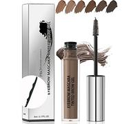 Gel pour sourcils waterproof, longue durée, résistant aux taches, gel de sourcils liquide, mascara à sourcils avec blaireau de rasage pour sourcils, tonifiant, maquillage pour femme-01 blond