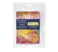 Gel Press Plaque Rectangulaire Monoprint pour Créer des Impressions Artistiques Uniques Transparent 13 x 18 cm