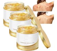 Gel raffermissant pour le corps à l'or (effet thermique), Crème hydratante | Crème corporelle raffermissante et tonifiante (effet thermique), Gel hydratant à l'or, pour ventre, cuisses, fessiers et bras