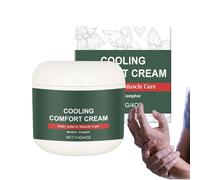 Gel Rafraîchissant Apaisant,Crème Confort pour les Articulations Portable - 114g Baume Naturel Non Grasseux à Absorption Rapide pour Genoux Dos Taille Coudes Extrémités Adultes Seniors pendant le Spor