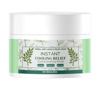 Gel rafraîchissant, baume apaisant, solution naturelle pour les muscles des avec texture légère et effet calmant, gel de récupération à absorption rapide pour genou, dos, épaules, cou, voyage