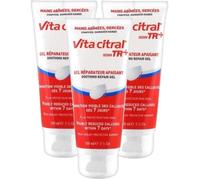 Gel Réparateur Apaisant - Vita Citral - Soin Tr+ - 100 Ml - Lot De 3 Tubes - Sans Parfum