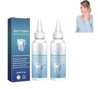 Gel réparateur de dents Mullend, Réparation de la récession des gencives, Haleine fraîche, Protect Gums et soins oraux (2 pièces)