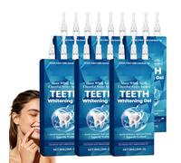 Gel réparateur dentaire Gum Protect, soin buccal nettoyant en profondeur avec essences blanchissantes, gel apaisant pour les gencives, soin buccal réparateur et protecteur des dents. (6BOX)