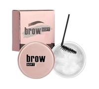 Gel-savon transparent pour sourcils, cire coiffante waterproof à séchage rapide et longue tenue, texture soyeuse pour un usage quotidien et un maquillage professionnel