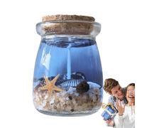 Gel Scented Candles | Sea Shell Gel Wax Candle | Home Air Freshener, Aromatherapy Jar Candles for Creating Relaxing Ambience