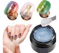 Gel Sculptant pour Ongles | Gel Transparent Tenace pour Manucure - Colle Modelante Non-Coulante pour Débutants Salons Artistes Passionnés Stylistes Femmes
