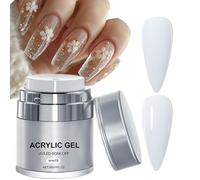Gel Sculptant Pour Ongles Manucure Lisse Constructeur Durcisseur Comblant | Gel Fortifiant Ongles 30g Sculpture Remplissage Moulage pour Salon à Domicile Débutantes Femmes Manucure Po