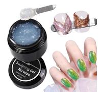 Gel Sculptant pour Ongles | Vernis Gel Sans Nettoyage pour Créations d'Ongles | Colle Adhésive Naturelle pour Artistes, Passionnés, Professionnels de Salon