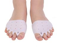 Gel Séparateurs Orteils, Bunions Correcteur Silicone Oignon Correcteur avec coussinets avant-pied Coussin pour Hallux Valgus, Avant-pied de Orteils en Marteau, Soulagement de douleur, 1 paire
