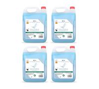 Gel & Shampooing 2 en 1 SPA - Lot de 4 Bidons 5L - Nettoie et hydrate cheveux et corps - Formule douce et nourrissante - Parfum frais relaxant - Grand format économique pour usage quotidien