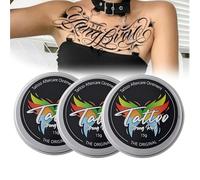 Gel Soin Tatouage, 3 Pièces Baume Professionnel Pour Tattoos Récents Et Anciens, Aide à Maintenir La Peau En Bonne Santé, Préserve L'éclat Des Couleurs, Pour Usage Quotidien