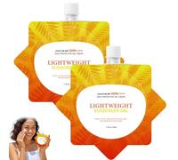 Gel Solaire Pour Le Visage Spf 50,Sunscreen Gel Spf 50,écran Solaire 50,Crème Solaire Imperméable,Contre Les Rayons UVA/UVB,Non-greasy,Light,For All Skin Types,été,Natation,Camping, 50ml (2)
