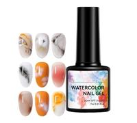 Gel Solping in , vernis gel Bloom | 7 ml d'impression Plongez sur pour ongles,Propagation effet peinture art des ongles, beauté pour le voyage d'affaires quotidien