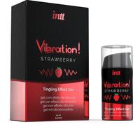 Gel Stimulant Vibrant À La Fraise Homme Femme Sexe Oral Pénétration Masturbation