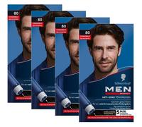 Gel teinté anti-gris - Schwarzkopf - Men Perfect - Châtain noir - 80 ml - Estompe les cheveux gris