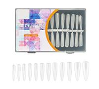 Gel Tips Amande / Stilettos Couverture Complète Faux pour Extensions À Presser Artificiel