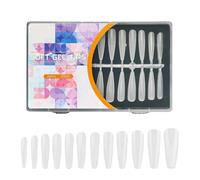 Gel Tips Amande / Stilettos Couverture Complète Faux pour Extensions À Presser Artificiel