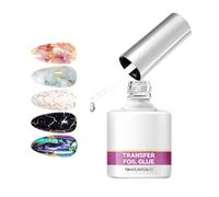 Gel Transfer Foil - 10ml Strong Adhesive Transfer Stickers | Nail Foil Glue Gel Suitable For Women Beginners Professionals Home Salon Wedding Party
