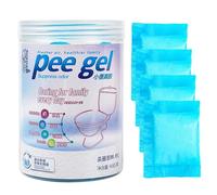 Gel Urine | Poudre Absorbante pour WC de Camping - 40 Pièces pour Voyage Auto Camping Randonnée Sac à Dos Avion Bateau