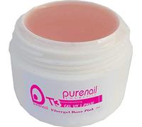 Gel UV 1 phase FIBERGEL T3 Rose Pink 5 ml, PURENAIL, Modelage Facile faux ongles Gel monophase, 5 ml,