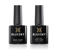 Gel UV LED BLUESKY - Couche de finition (BLUESKY No Wipe Top- & Base Coat (2x 10ml))