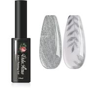 Gel Vernis ¿¿ Ongles Stylo Uv Led Peinture Gel Vernis Set Pour 3d Nail Art Diy Nail Design Pull Line Pen Dessin ¿¿ Ongles, Vernis ¿¿ Ongles Pour Salon De Manucure, 10ml, Argent M¿¿Tallis¿¿